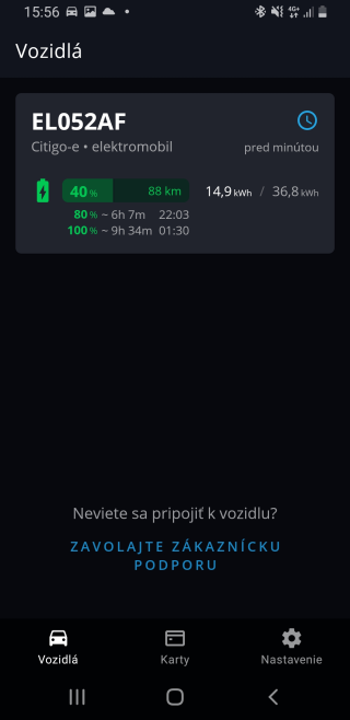 Elektromobilita - aplik�cia - vozidl�