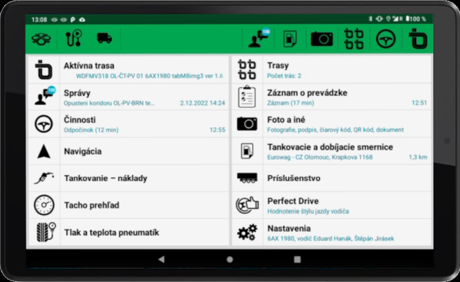 Aplik�cia WD Fleet 3D